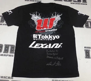Daniel Straus Signed Bellator 45 Cage Worn Used Shirt PSA/DNA COA Walkout Auto'd - Picture 1 of 24
