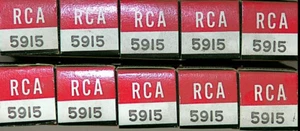 Lot of 10 - RCA 5915 Vacuum Tubes - tested - Picture 1 of 4
