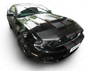 PROTECTOR DEL CAPO BRA compatible con Ford Mustang GT 2010 - 2014 Hood Car Bra - Imagen 1 de 4
