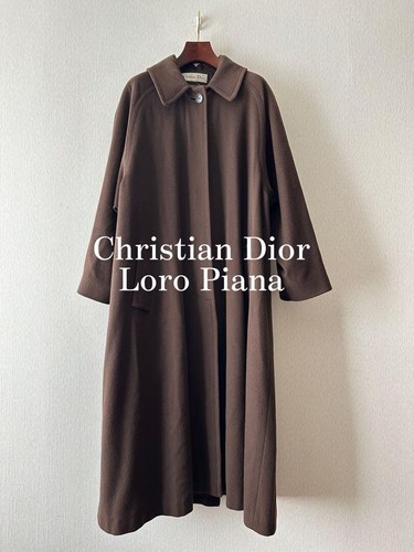 Cappotto lungo Christian Dior x Loro Piana lana di agnello superfine taglia L uomo dal Giappone
