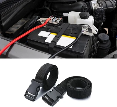 TECLEDSN 2PCS 39 Inch Car Battery Tie down Strap, Battery Straps for Car, Trailer Battery