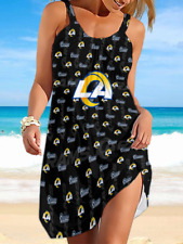 Women Sling Los Angeles Summer Beach Sundress Casual Loose Dresses