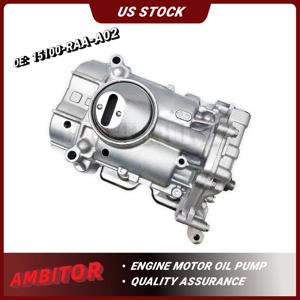 New OEM Oil Pump For Honda Element Accord 03-07 04-08 Acura TSX 15100-RAA-A02 - Изображение 1 из 4