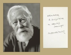 François Nourissier (1927-2011) - Écrivain - Carte dédicacée + Photo - 1978 - Picture 1 of 3