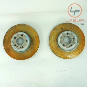 W205 15-21 Mercedes C E GLC Class Front Left & Right Brake Disc Rotor Set Z6354 - Bild 1 von 8