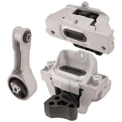 Motor & Torque Strut & Trans Mount 3PCS Set Fit 2011-2017 Dodge Journey 2.4L - Image 1 of 4
