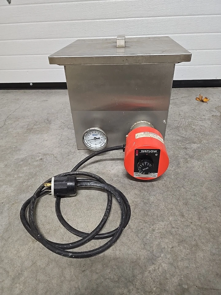 Watlow 7-44-5-1 Calentador de Inmersión 240v 4500w 1PHY, Usado, Tanque Inoxidable Térmico Foto 1 de 4