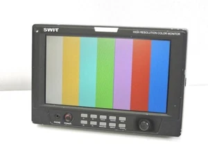 Swit S-1080F 8" LCD Monitor HDMI/HD-SDI/Y,Pb,Pr/Composite Tested - Picture 1 of 8