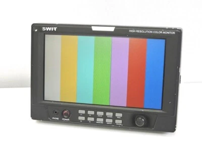 Swit S-1080F 8" LCD Monitor HDMI/HD-SDI/Y,Pb,Pr/Composite Tested - Image 1 of 4