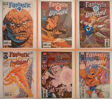 Fantastic Four Unplugged Lot -Marvel 1995- #1, 2, 3, 4, 5, 6! The Complete Run!