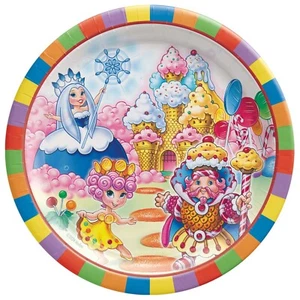 CANDYLAND LARGE PAPER PLATES  (8) Happy Birthday Party Dinner Cake Game Dessert - Picture 1 of 1