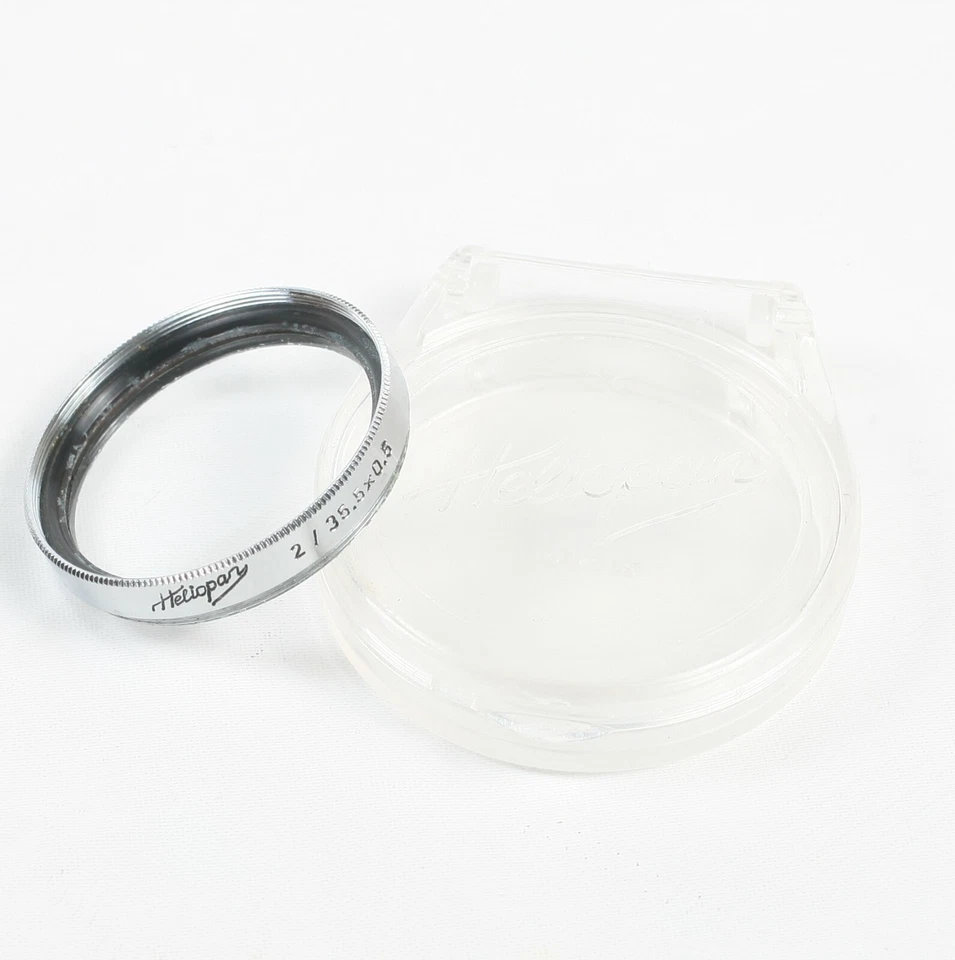 Heliopan 35.5mm Close Up +2 Lens Filter Made in Germany - Image 1 of 3