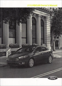 2018 Ford Focus Propietarios Manual Rs S Se Sel St. Titanio Operador Guía Libro - Imagen 1 de 4