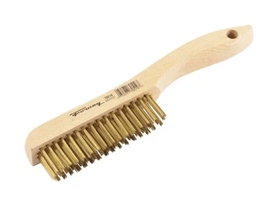 Forney 70519 Wire Scratch Brush 10-1/4 in. with Wood Shoe Handle - Image 1 of 3