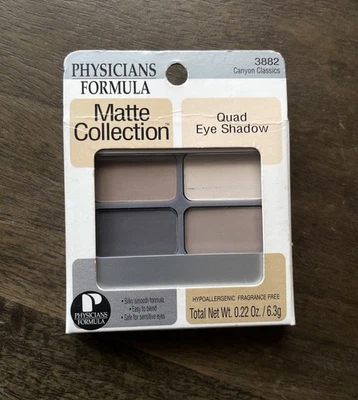 Physicians Formula Matte Collection Quad Eyeshadow Canyon Classics 3882 *Read* - Image 1 of 4