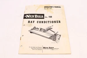 New Idea HC-150 Hay Conditioner No. 750 Operator's Manual #2 - Picture 1 of 5