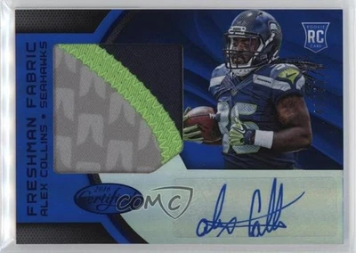 2016 Certified Mirror Blue /50 Alex Collins #238 Rookie Auto RC - Image 1 of 2