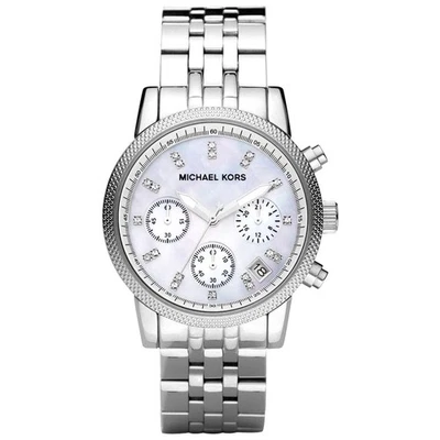 Reloj Michael Kors Damas Ritz Cronógrafo En Caja MK-5020 Usado RW0654 Foto 1 de 4