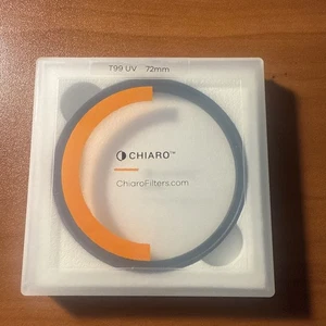Chiaro 72mm T99 UV Filter 99-UVBT-OPEN BOX/MINT-Brass Frame 98-layer MRC Nano - Picture 1 of 5