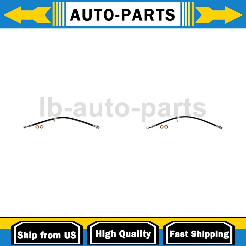 Manguera de freno delantera 2x para Honda Accord 2,4 L 2008-2012 Honda Accord 3,5 L 2008-2012 Foto 1 de 4