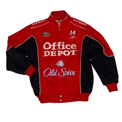 Tony Stewart #14 NASCAR Office Depot Old Spice Racing Jacket M Winner’s Circle - Image 1 of 4