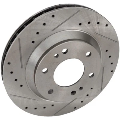 Nuevo disco de freno perforado en cruz para Buick Rainier CXL 6 cilindros 4,2 L por 19943 55069 Foto 1 de 4