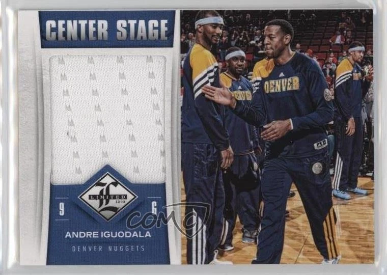 2012-13 Limited Center Stage Materials /199 Andre Iguodala #41 - Image 1 of 2