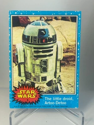 1977 Topps  Artoo-Detoo R2D2 Rookie NM-MINT - Image 1 of 2