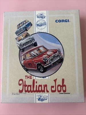 The Italian Job stock Die Cast cars Corgi mini coopers pack of 3 Limited Edition - Imagen 1 de 4