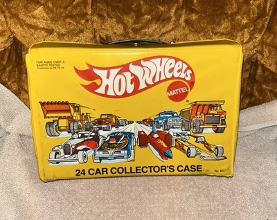 Vintage 1983 Hot Wheels 24 Car Collector’s Carry Case Mattel No. 8227 - Image 1 of 4