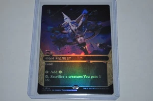 MTG magic EDGE OF ETERNITIES eos rare FOIL HIGH MARKET #018 stellar sights - Picture 1 of 2