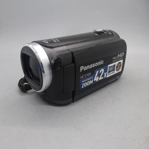 Panasonic HC-V100 Handheld High Definition Camcorder Black Tested - Picture 1 of 8