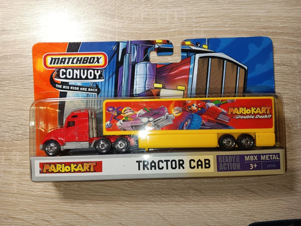 *FREE SHIP* MARIO KART DOUBLE DASH  2005 Matchbox Convoy Diecast Truck - RARE !! - Image 1 of 4
