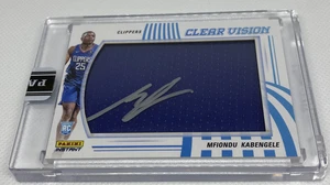 2019 20 PANINI INSTANT CLEAR VISION MFIONDU KABENGELE ON CARD AUTO RC #6/10 - Picture 1 of 4
