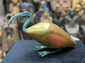 Ancient Egyptian Antiques wooden Ibis statue -god Thoth Ibis the god of the moon - Picture 1 of 8