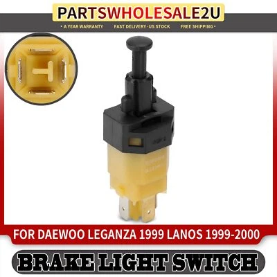 New Brake Light Switch for Daewoo Leganza 1999 Lanos 1999 2000 Automatic Trans - Image 1 of 4