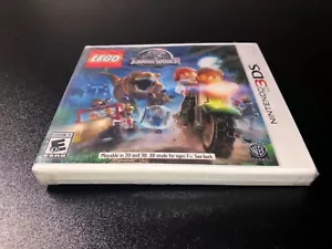 LEGO Jurassic World Nintendo 3DS 2015 Brand New Factory Sealed! Bend in Case~ - Picture 1 of 2
