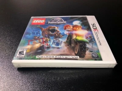 LEGO Jurassic World Nintendo 3DS 2015 Brand New Factory Sealed! Bend in Case~ - Image 1 of 2