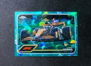2024 Topps Chrome Sapphire Formula 1 F1 Lando Norris #79 Aqua 68/99 - Picture 1 of 7