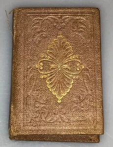 1850s Antique Miniature Book DEW-DROPS American Tract Society Devotional 19th C - Picture 1 of 9