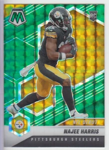 2021 Panini Mosaic Green Mosaic Najee Harris RC Rookie #252 - Picture 1 of 1
