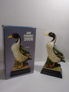 Ceramic Duck 1983 Quality Figurine (Pintalls Duck) 10" x 5" - Picture 1 of 1