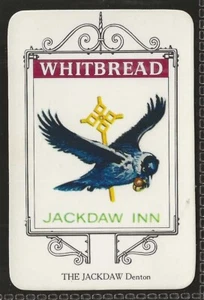 WHITBREAD-INN SIGN KENT 1973 - #11 - THE JACKDAW - Bild 1 von 2