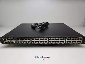 Brocade ICX6450-48P PoE Switch 2xPort 1 GbE 2xPort 1/10 GbE SFP- Same Day Shipp - Picture 1 of 4
