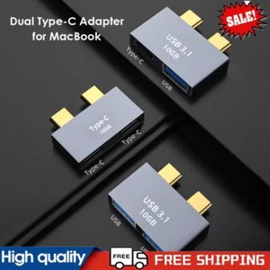 Dual Type-C to Multi USB Splitter Adapter for MacBook Thunderbolt 3 USB C HUBs ~ - Bild 1 von 16