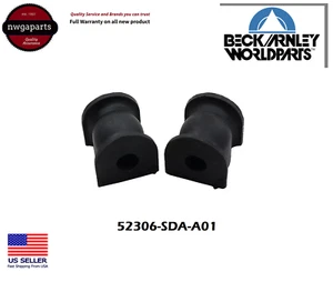 (2) 52306-SDA-A01 Stabilizer Bar Bushings Rear To Frame For 03-07 Honda Accord - Picture 1 of 5