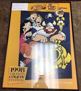 1998 Sarasota Comedy Festival Poster - Signierter Druck von Mike Peters - Bild 1 von 12