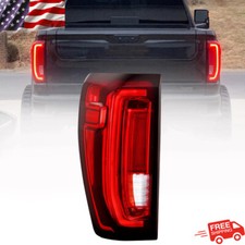 Left Driver LED Tail Light For 2019 2020-2022 GMC Sierra Rear Brake Stop Lamp US