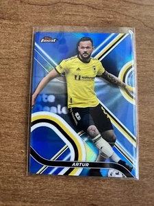 2022 Topps Finest MLS Artur Blue Refractor 26/150 Columbus Crew - Picture 1 of 2