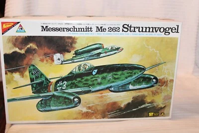 1/48 Scale Nichimo, Messerschmitt Me-262 Jet Model Kit #4812 BN Open Box - Image 1 of 3